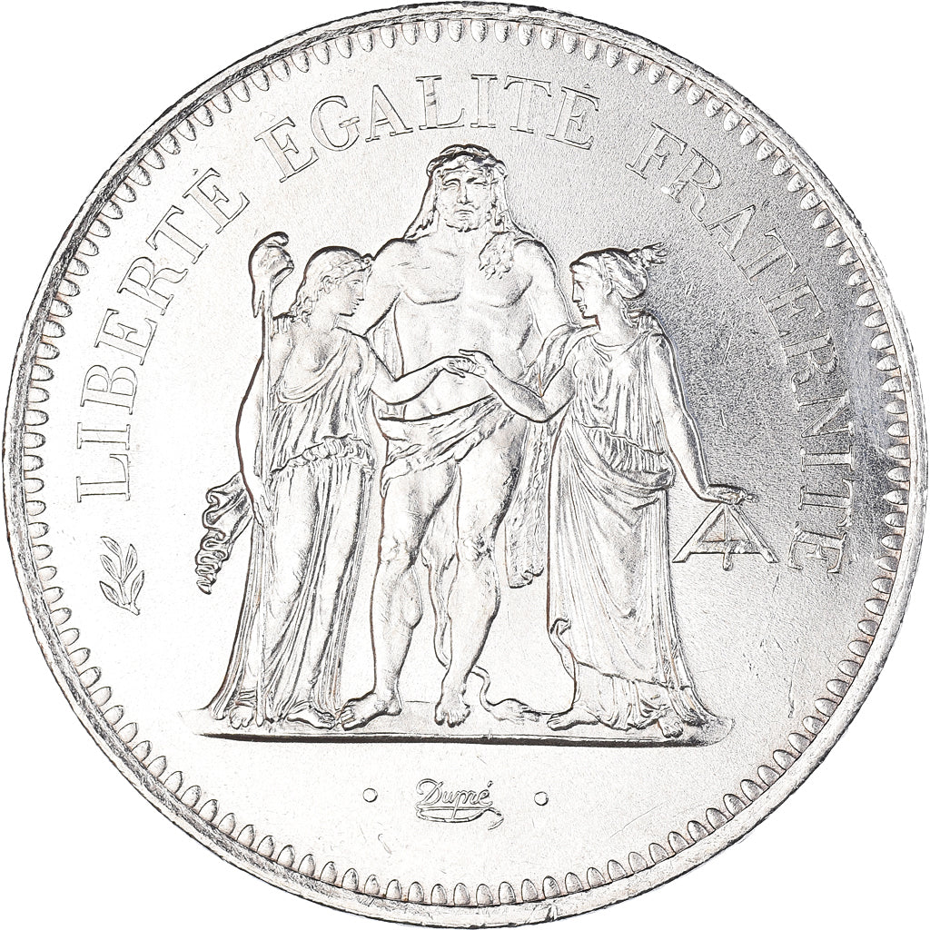 Monnaie, France, Hercule, 50 Francs, 1976, Paris, SPL, Argent, Gadoury:882