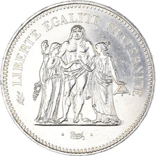 Coin, France, Hercule, 50 Francs, 1979, Paris, MS(63), Silver, KM:941.1