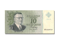 Finland, 10 Markkaa, 1963, UNC(63), AF