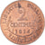 Moneda, Francia, Dupuis, 2 Centimes, 1914, Paris, MBC+, Bronce, KM:841
