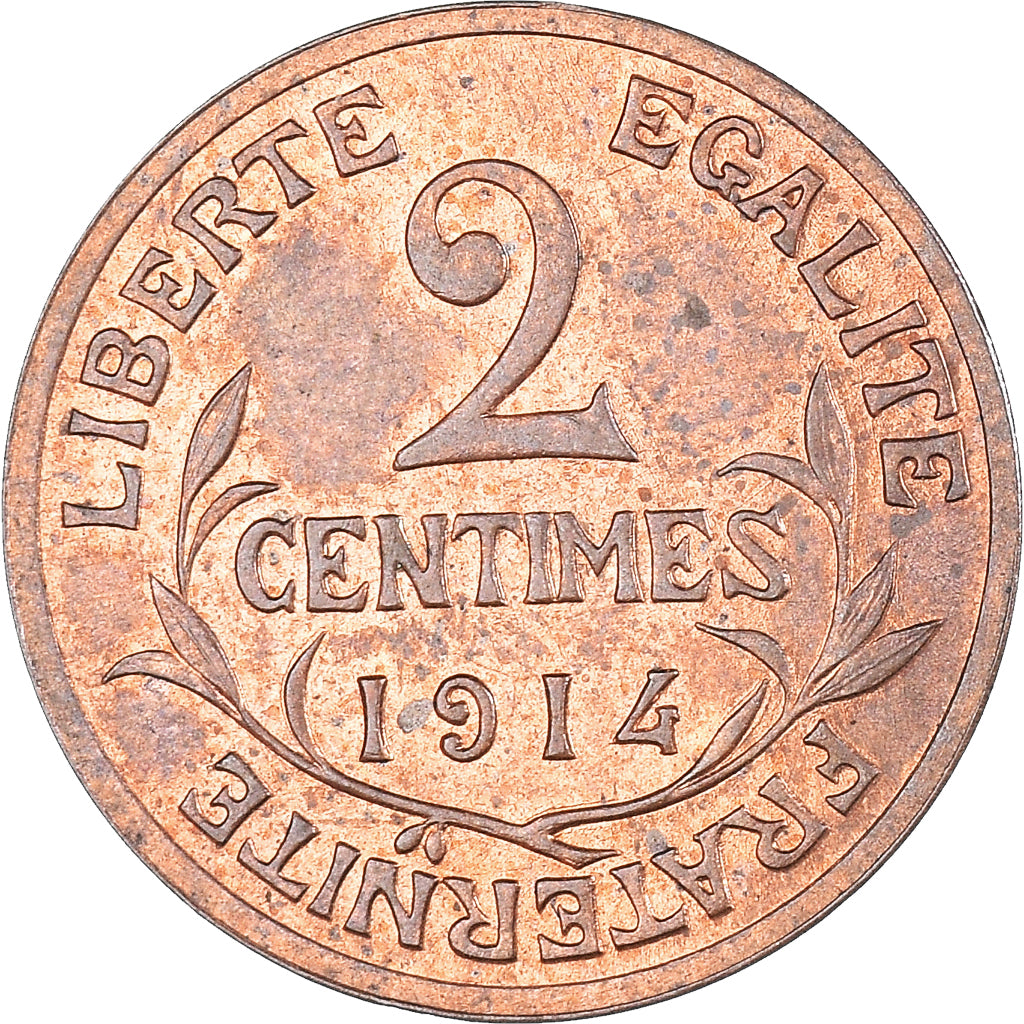 Coin, France, Dupuis, 2 Centimes, 1914, Paris, EF(40-45), Bronze, KM:841