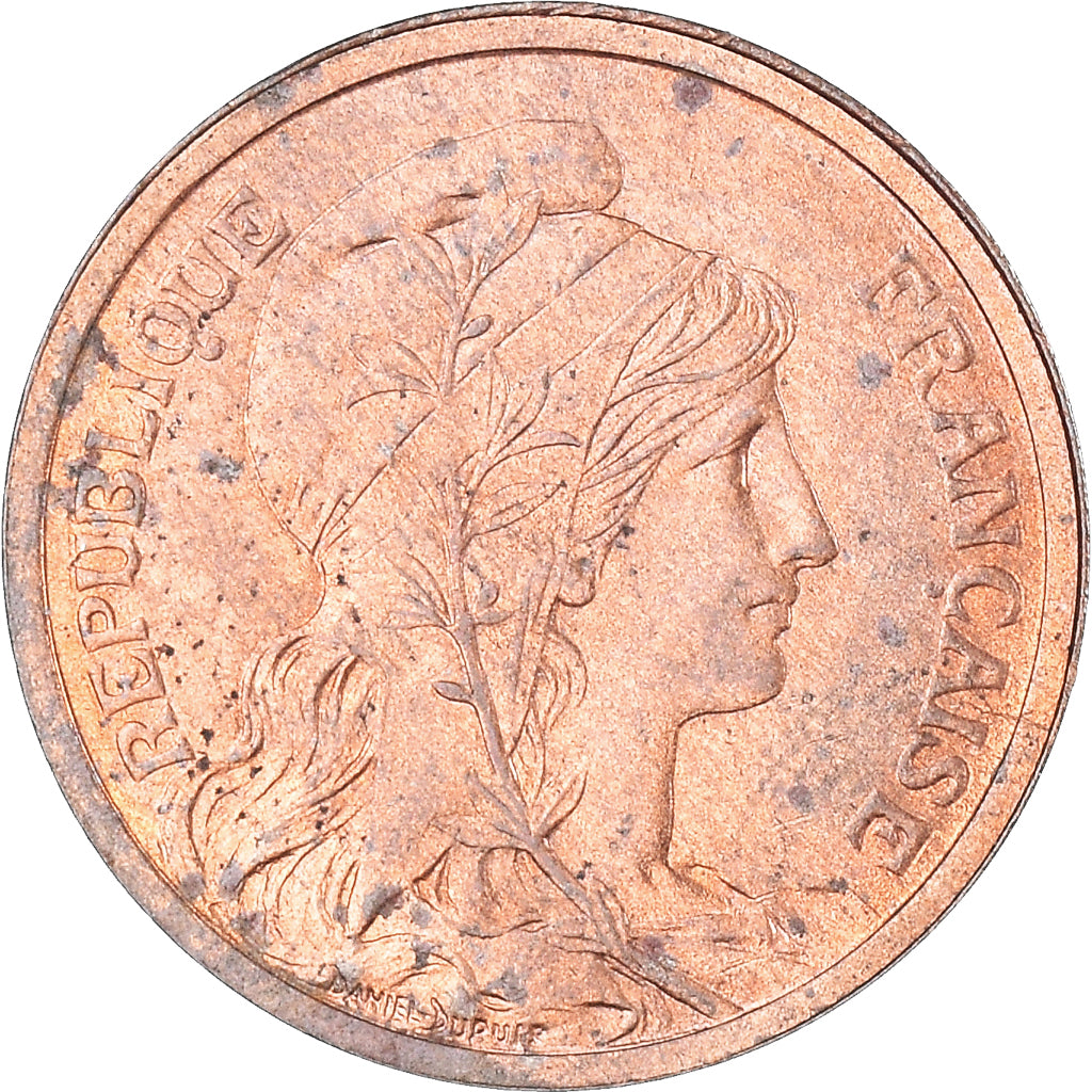 Coin, France, Dupuis, 2 Centimes, 1914, Paris, AU(50-53), Bronze, KM:841