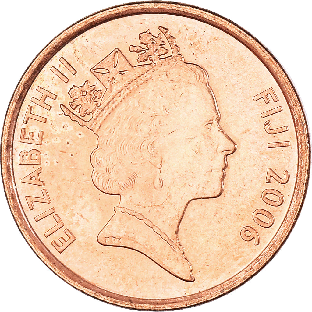 Coin, Fiji, Elizabeth II, Cent, 2006, Royal Canadian Mint, Ottawa, MS(63)
