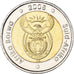 Moeda, África do Sul, 5 Rand, 2008, Pretoria, MS(63), Bimetálico, KM:439