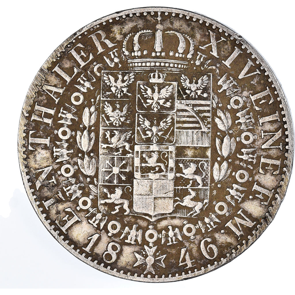 Coin, German States, PRUSSIA, Friedrich Wilhelm IV, Thaler, 1846, Berlin