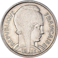 Moneta, Francia, Bazor, 5 Francs, 1933, Paris, BB, Nichel, KM:887, Gadoury:753