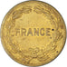 Coin, France, France Libre, 2 Francs, 1944, Philadelphia, VF(30-35), Brass