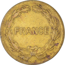 Coin, France, France Libre, 2 Francs, 1944, Philadelphia, VF(30-35), Brass