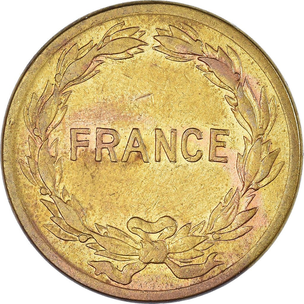 Moneta, Francja, France Libre, 2 Francs, 1944, Philadelphia, VF(30-35)