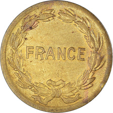 Münze, Frankreich, France Libre, 2 Francs, 1944, Philadelphia, S+, Messing