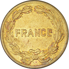 Coin, France, France Libre, 2 Francs, 1944, Philadelphia, VF(20-25), Brass