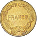 Coin, France, France Libre, 2 Francs, 1944, Philadelphia, VF(20-25), Brass
