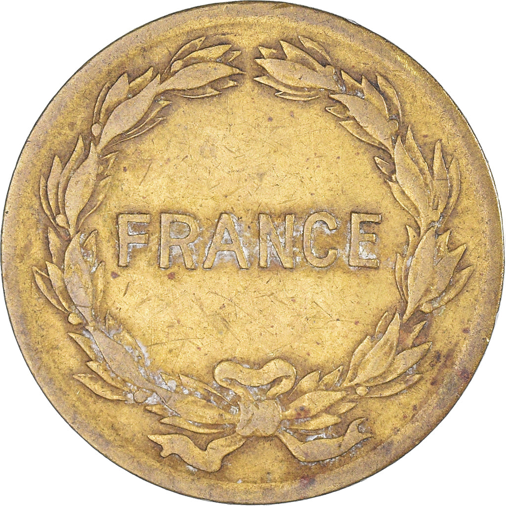Moneta, Francja, France Libre, 2 Francs, 1944, Philadelphia, VF(20-25)