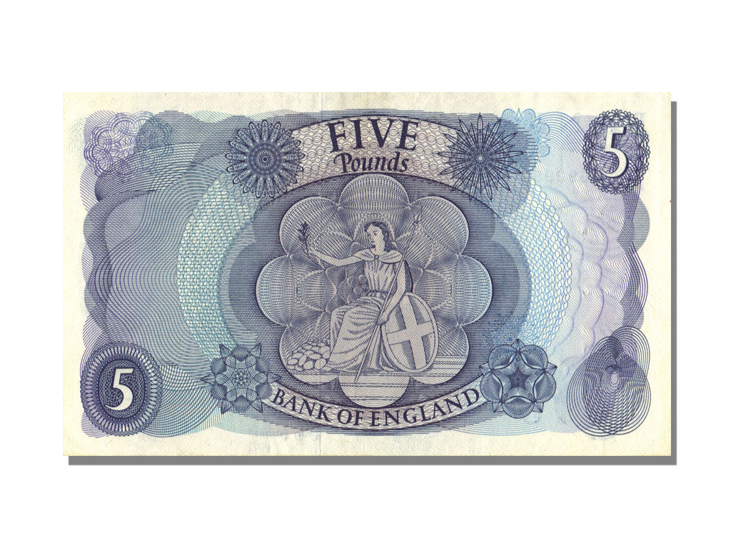 Great Britain, 5 Pounds, AU(55-58)