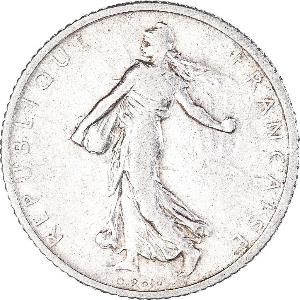 Coin, France, Semeuse, Franc, 1910, Paris, 1 Franc, EF(40-45), Silver, KM:844.1