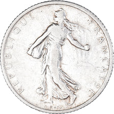 Coin, France, Semeuse, Franc, 1910, Paris, 1 Franc, EF(40-45), Silver, KM:844.1