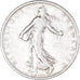 Coin, France, Semeuse, Franc, 1910, Paris, 1 Franc, EF(40-45), Silver, KM:844.1