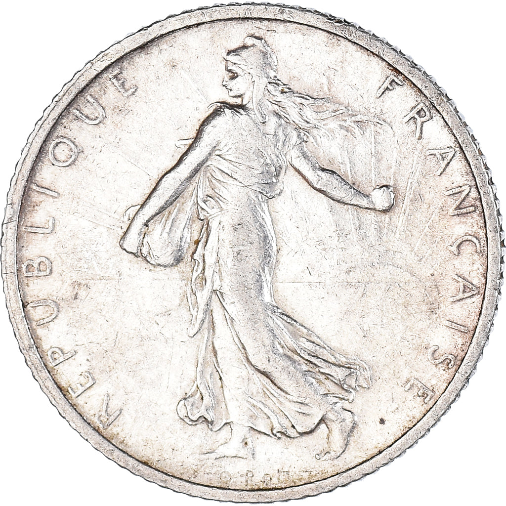Coin, France, Semeuse, Franc, 1905, Paris, 1 Franc, EF(40-45), Silver, KM:844.1