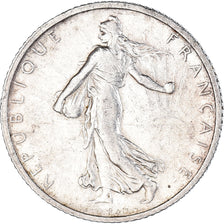 Coin, France, Semeuse, Franc, 1905, Paris, 1 Franc, EF(40-45), Silver, KM:844.1