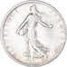 Coin, France, Semeuse, Franc, 1909, Paris, 1 Franc, EF(40-45), Silver, KM:844.1
