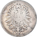 Moneda, ALEMANIA - IMPERIO, Wilhelm I, Mark, 1876, Stuttgart, 1 Mark, BC+