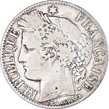 Coin, France, Cérès, Franc, 1881, Paris, 1 Franc, VF(20-25), Silver, KM:822.1