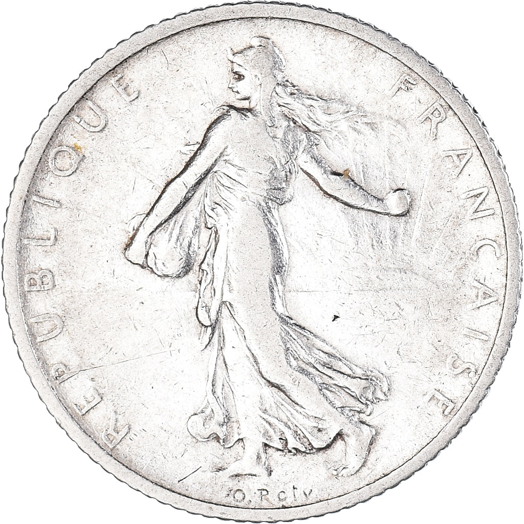 Coin, France, Semeuse, Franc, 1905, Paris, 1 Franc, VF(30-35), Silver, KM:844.1