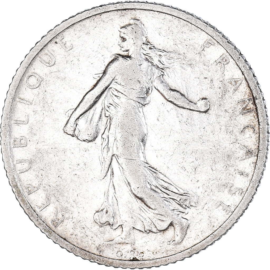 Coin, France, Semeuse, Franc, 1905, Paris, 1 Franc, VF(30-35), Silver, KM:844.1