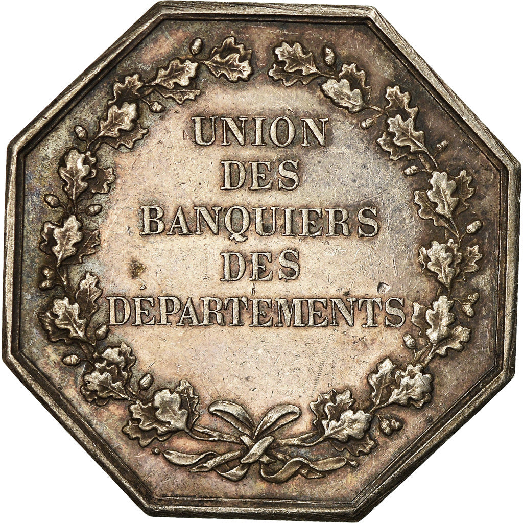 France, Jeton, Savings Bank, Union des Banquiers des Départements, Domard
