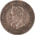 Munten, Frankrijk, Napoleon III, 2 Centimes, 1862, Bordeaux, ZF, Bronzen