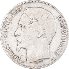 Munten, Frankrijk, Napoléon III, 5 Francs, 1852, Paris, FR, Zilver, KM:773.1