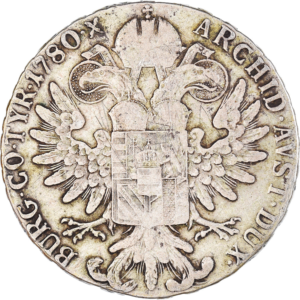 Coin, Austria, Joseph II, Thaler, 1780, Restrike, VF(30-35), Silver, KM:T1