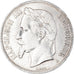 Münze, Frankreich, Napoleon III, 5 Francs, 1867, Paris, S+, Silber, KM:799.1