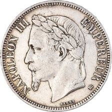 Coin, France, Napoléon III, 5 Francs, 1869, Strasbourg, VF(30-35), Silver