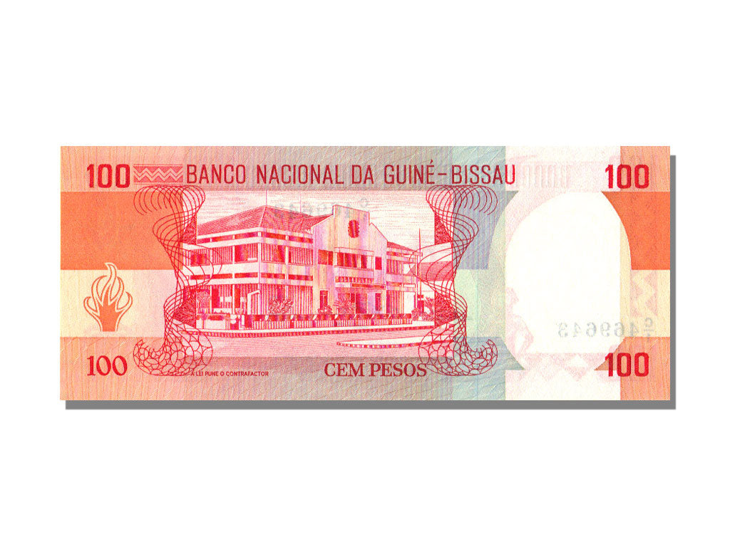 Guinea-Bissau, 100 Pesos, 1983, KM #6, 1983-02-28, UNC(65-70), C/1