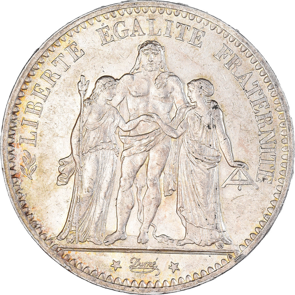 Coin, France, Hercule, 5 Francs, 1875, Paris, AU(50-53), Silver, KM:820.1