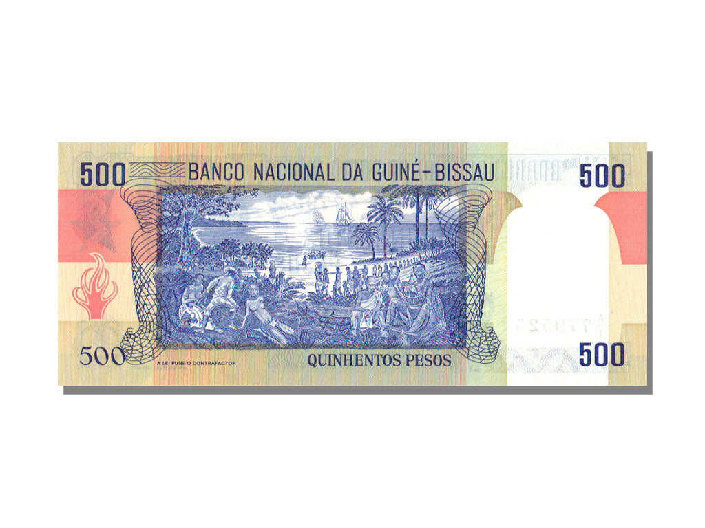 Guinea-Bissau, 500 Pesos, 1983, KM #7a, 1983-02-28, UNC(65-70), A/1