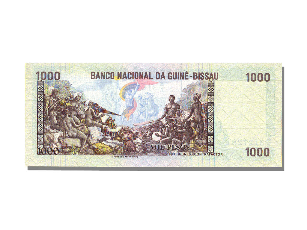 Guinea-Bissau, 1000 Pesos, 1978, KM #8b, 1978-09-24, UNC(65-70), A/2