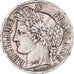 Moneta, Francia, Cérès, 5 Francs, 1849, Paris, MB+, Argento, KM:761.1