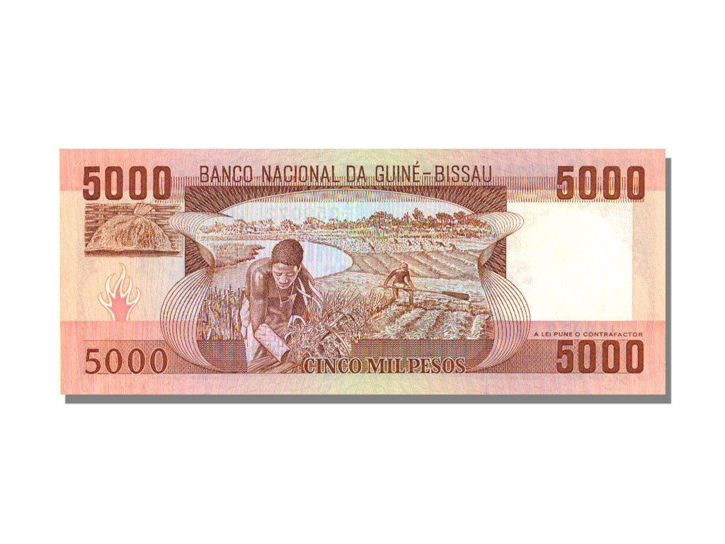 Banconote, Guinea-Bissau, 5000 Pesos, 1984, 1984-09-12, FDS