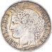 Moneta, Francia, Cérès, 5 Francs, 1850, Paris, MB+, Argento, KM:761.1