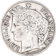 Coin, France, Cérès, 5 Francs, 1851, Paris, VF(20-25), Silver, KM:761.1