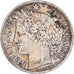 Moneta, Francia, Cérès, 5 Francs, 1870, Paris, MB+, Argento, KM:819