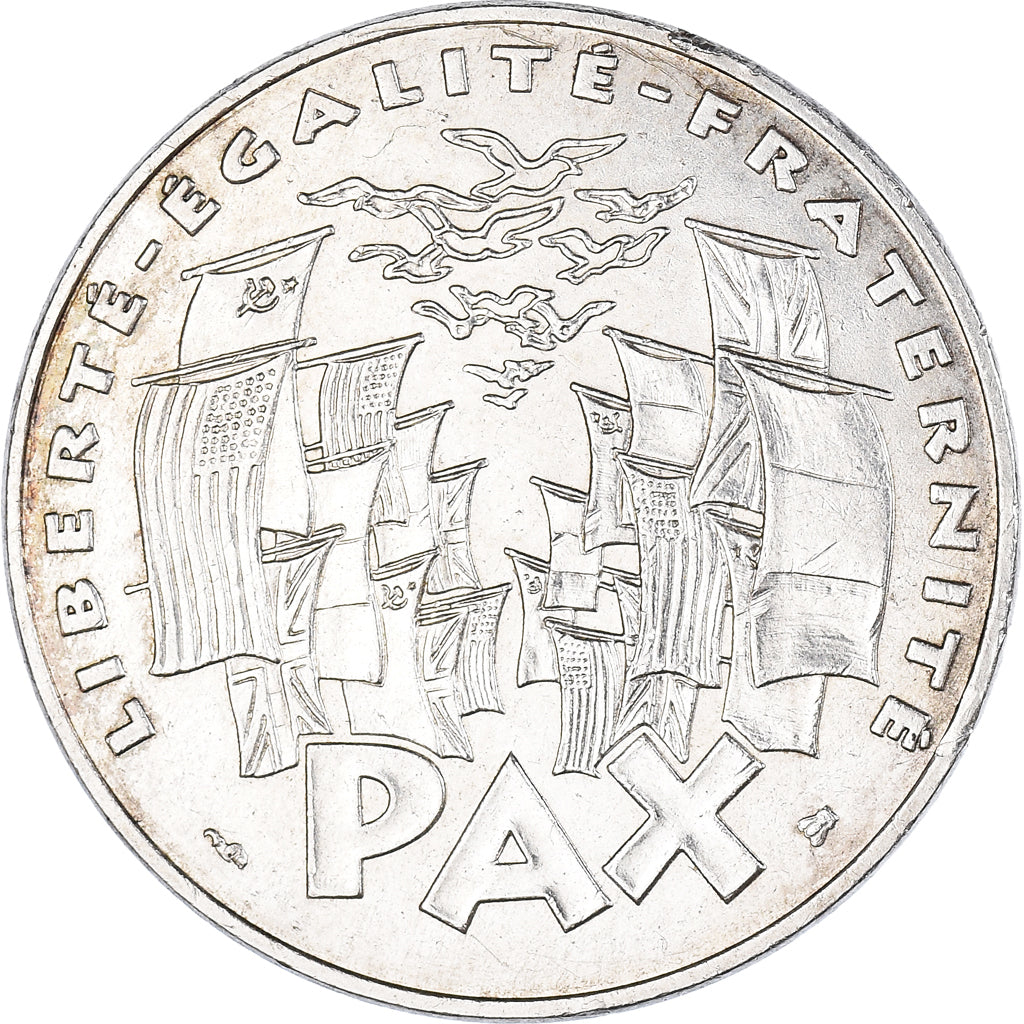 Coin, France, 8 mai 1945, 100 Francs, 1995, MS(63), Silver, KM:1116.1