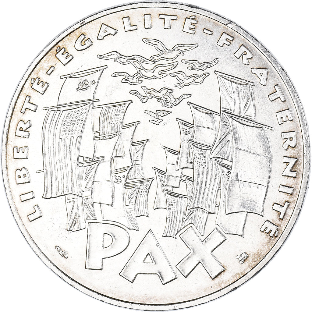 Coin, France, 8 mai 1945, 100 Francs, 1995, MS(63), Silver, KM:1116.1