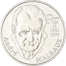 Coin, France, André Malraux, 100 Francs, 1997, AU(55-58), Silver, KM:1188