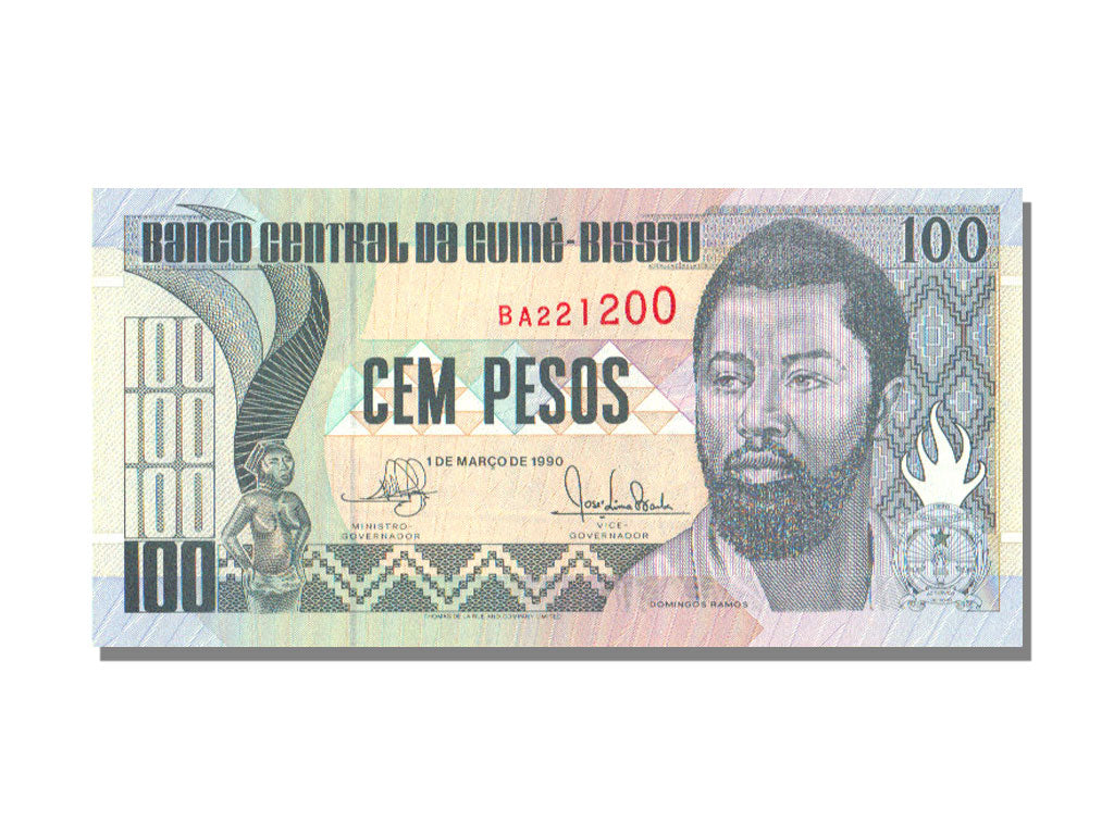 Guinea-Bissau, 100 Pesos, 1990, KM #11, 1990-03-01, UNC(65-70), BA