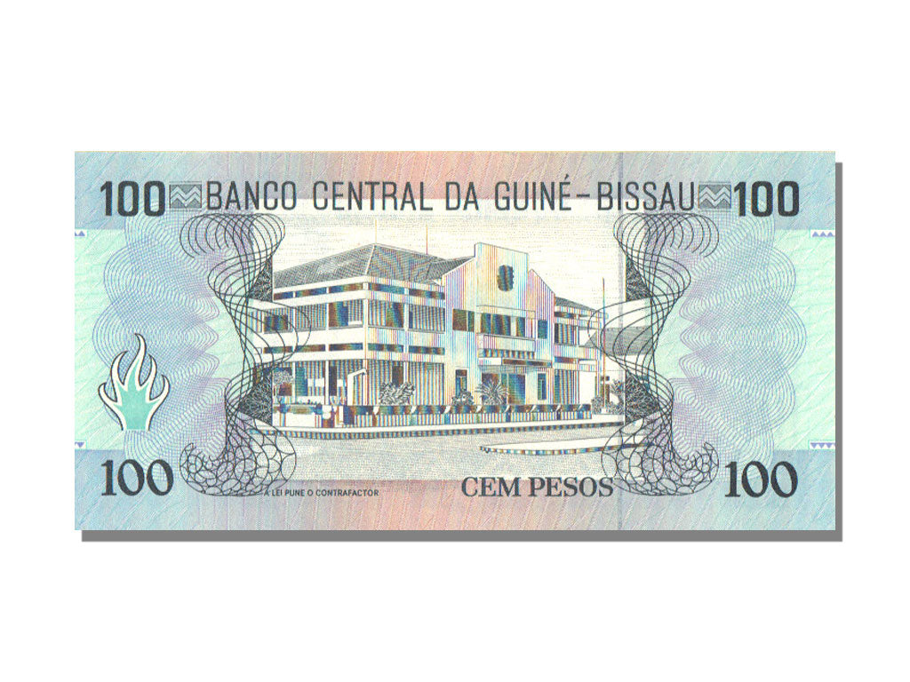 Guinea-Bissau, 100 Pesos, 1990, KM #11, 1990-03-01, UNC(65-70), BA