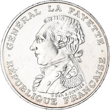 Coin, France, Lafayette, 100 Francs, 1987, Paris, MS(60-62), Silver, KM:962