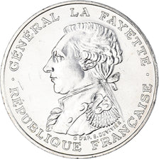 Munten, Frankrijk, Lafayette, 100 Francs, 1987, Paris, PR+, Zilver, KM:962